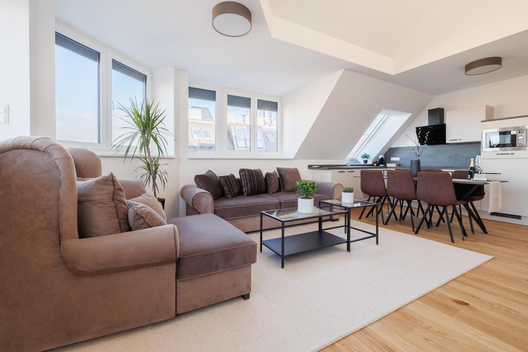Symphony Apartments 40 - Modern Loft With Terrace And Grill In Central Location Відень Екстер'єр фото