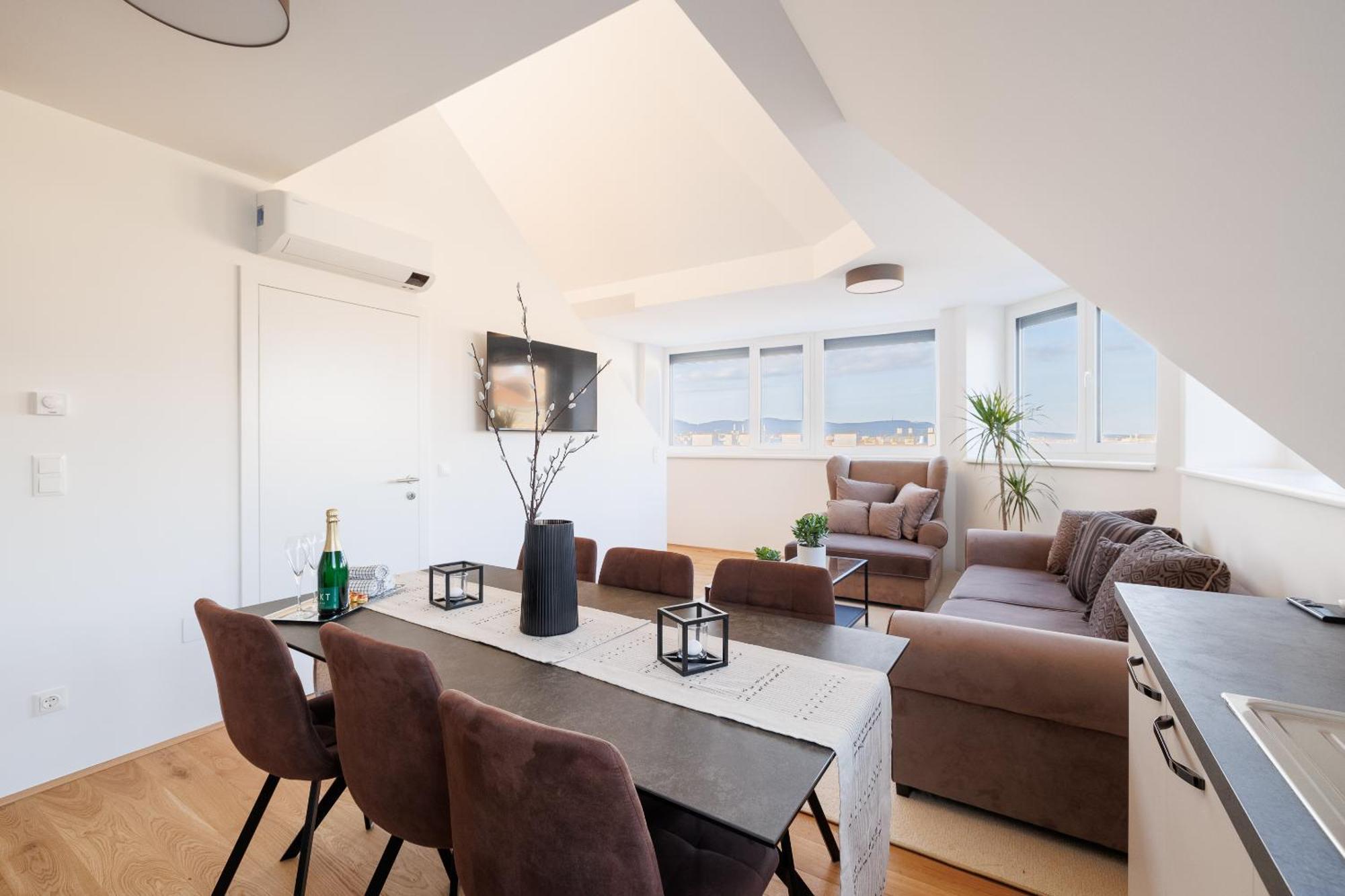 Symphony Apartments 40 - Modern Loft With Terrace And Grill In Central Location Відень Екстер'єр фото