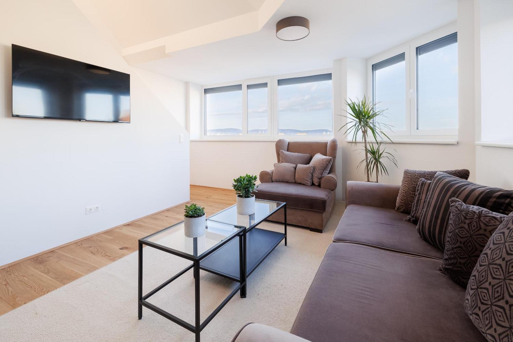 Symphony Apartments 40 - Modern Loft With Terrace And Grill In Central Location Відень Екстер'єр фото